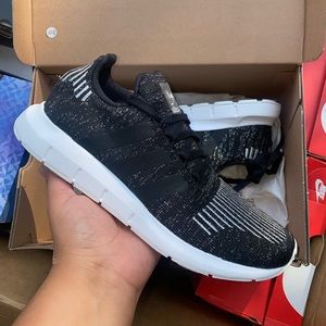 Adidas Women’s Swift Run “Core Black” Multiple Sizes